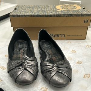 Born Lily Pewter Metalic Flats